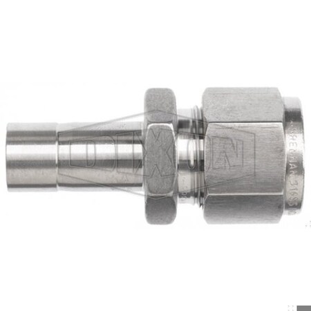 Dixon The Right Connection Instrumentation Reducer, 1/2 x 3/4 in Nominal, Tube End Style, 316 SS 8-DRATT-12